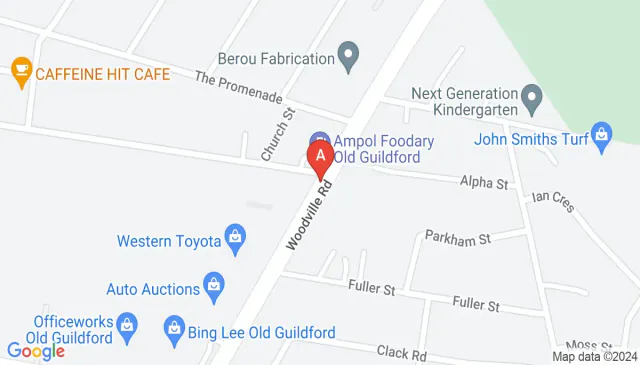 Lease a 1000 m zoned industrial yard in Old Guildford