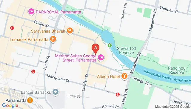 Parking in the heart of Parramatta on George St is open