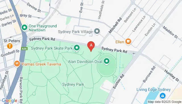 Sydney Park Rd Alexandria NSW parking lot spaces here Sydney Park Rd Alexandria NSW parking lot spaces here