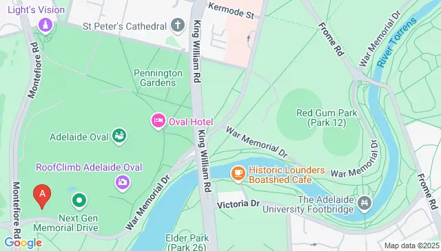 Parking lot, War Memorial Dr, North Adelaide SA 5006, Australia