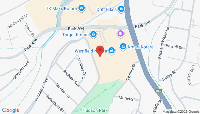 Parking options available on Park Ave in Kotara NSW today Parking options available on Park Ave in Kotara NSW today