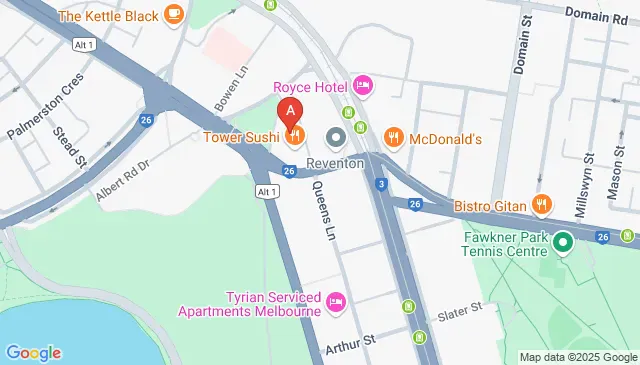 Secure undercover St Kilda Road parking available now