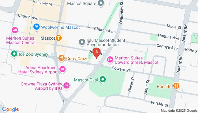 Oriordan Street Mascot parking near Sydney Airport