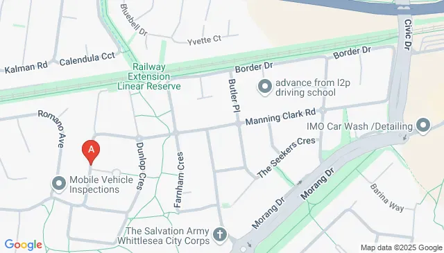 Manning Clark Road parking Mill Park three car parks here