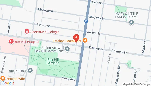 Find street parking on Thames Street in Boxhill Victoria