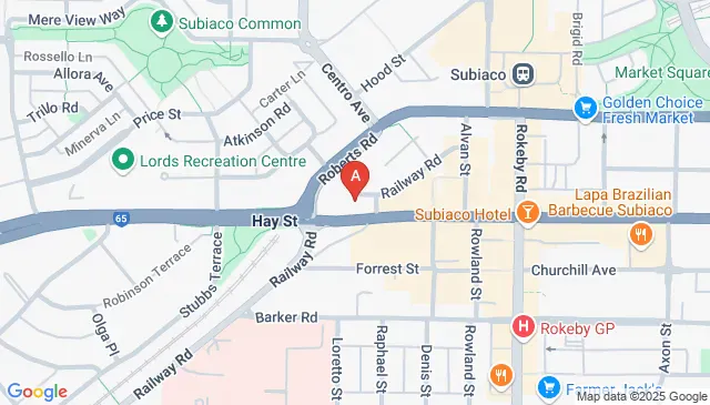 Agnew Way Subiaco WA parking spot is ready for you now