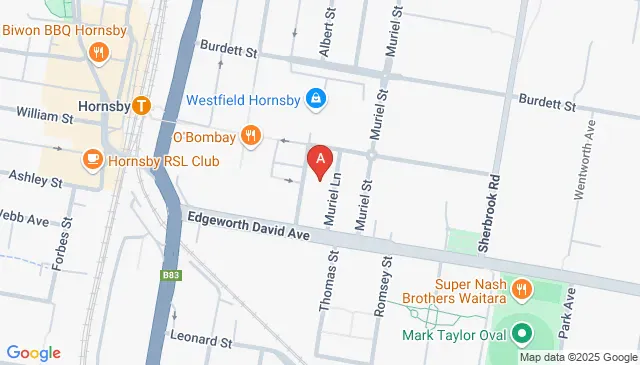 Albert Street Hornsby parking space for rent close to shops