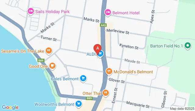 Park near Aldi Belmont Maude Street perfect car parking spot