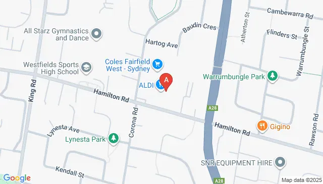 Aldi Fairfield West parking on Hamilton Road is ready Aldi Fairfield West parking on Hamilton Road is ready