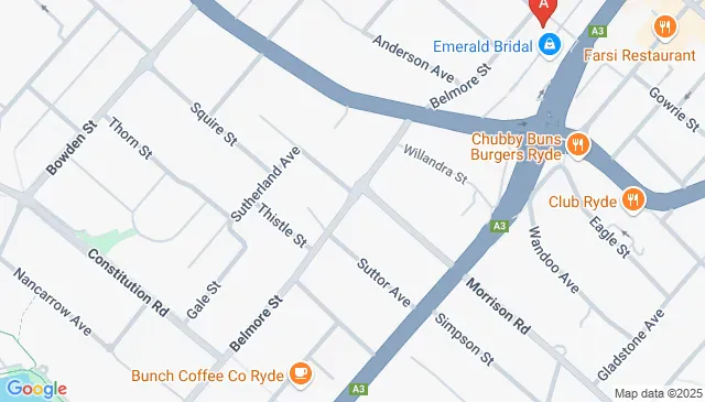 Find a big car park space on Belmore Street Meadowbank