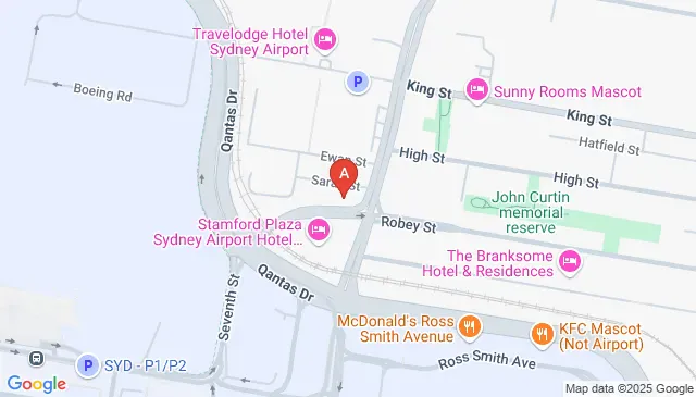 Book parking on Sarah Street near Sydney Airport NSW now