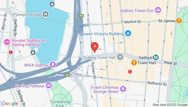 Find parking on Sussex Street Sydney NSW is now organised