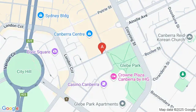 Canberra parking wanted Akuna Street location needed