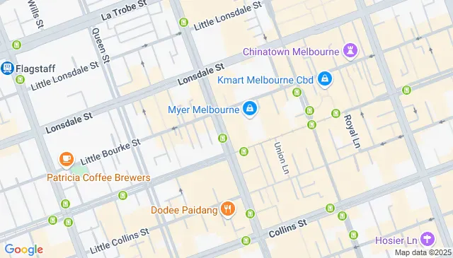 Melbourne street parking is available in the city centre