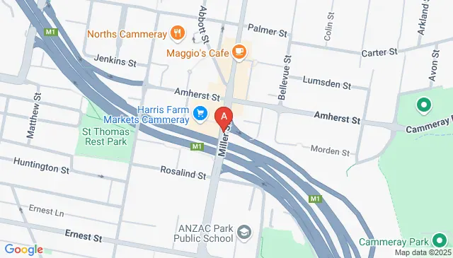 Find street parking on Miller Street in Cammeray NSW