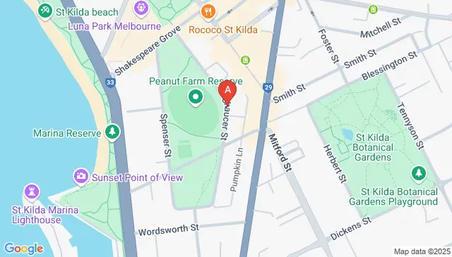 Car space behind Acland Street St Kilda parking available