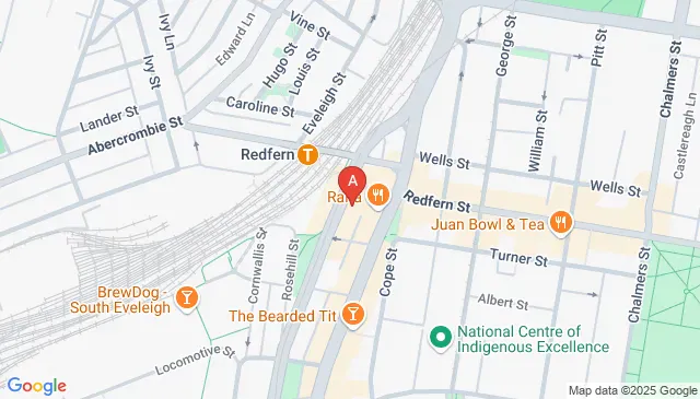 Car spot near Redfern Station is ready for you now