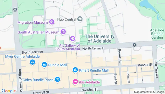 North Terrace Adelaide carpark space ready and waiting