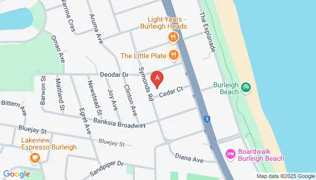 Organised parking at Cedar Court Burleigh Heads here