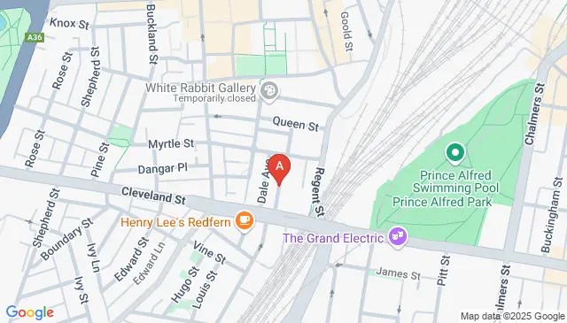 Find street parking on Chippen Street Chippendale NSW