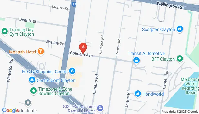 Connam Avenue Clayton parking space is now available