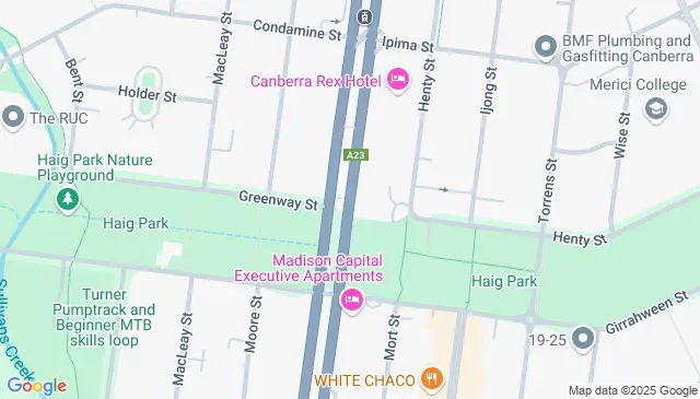 Parking For Rent - Corner Northbourne Ave And Barry Drive, Turner