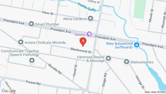 Driveway parking near Miranda Westfield and trains NSW