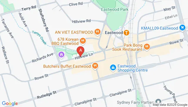 Eastwood shop parking space on Hillview Lane is for rent