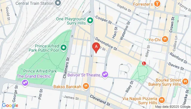 Elizabeth Street Surry Hills parking space for rent now