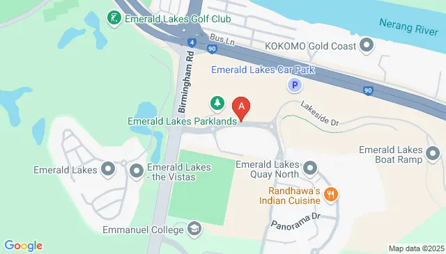 Secure underground carpark available in Emerald Lakes now