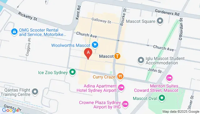 Secure parking on Etherden Walk near Sydney Airport