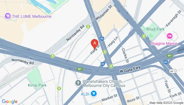 Haig Street Southbank Vic parking space ready for you