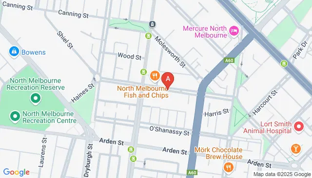 Haines Street North Melbourne parking space for rent now