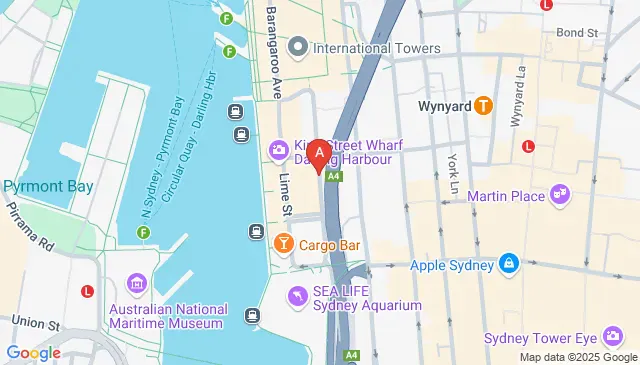 Secure parking near King St Wharf Sydney CBD space rent