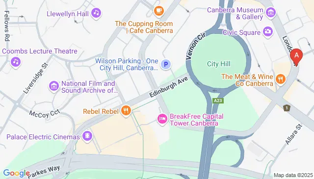 London Circuit Acton parking space available to rent ACT