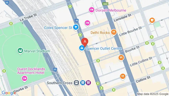 Long term secured parking on Spencer Street Melbourne