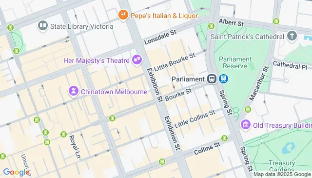 Looking for Exhibition Street Melbourne car parking space