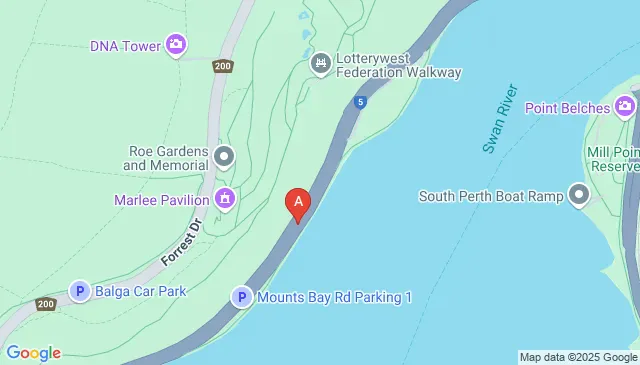 Looking for a parking bay near Mounts Bay Road in Perth