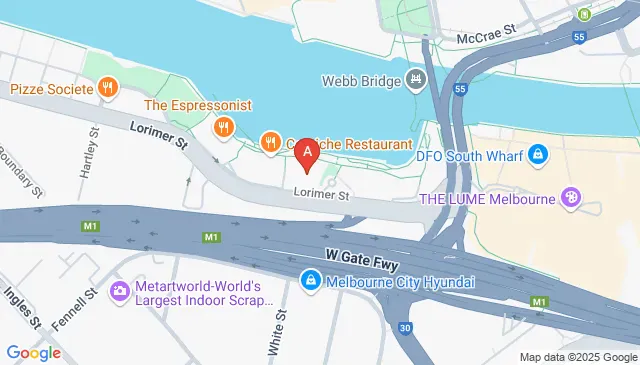 Lorimer Street Docklands parking space available in VIC