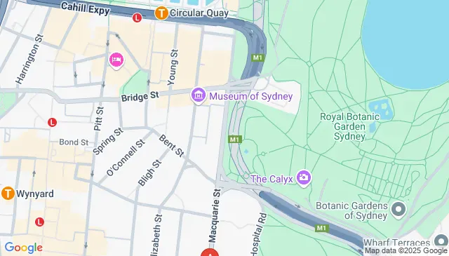 Macquarie Street parking near Martin Place is now available