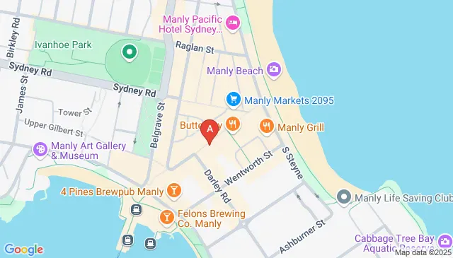 Secure parking for rent near Manly Wharf on The Corso