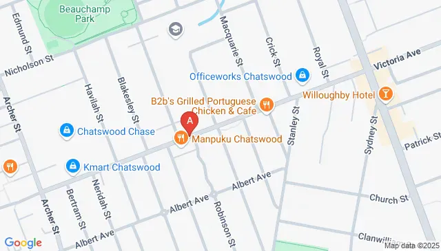 Motorbike parking near Victoria Avenue in Chatswood