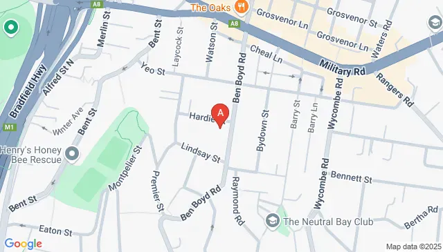 Neutral Bay parking on Ben Boyd Road is available now