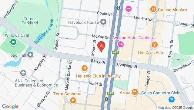 Northbourne Avenue Turner Canberra underground carpark