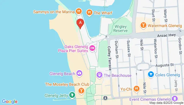 Oaks Plaza Glenelg parking on Holdfast Promenade centre