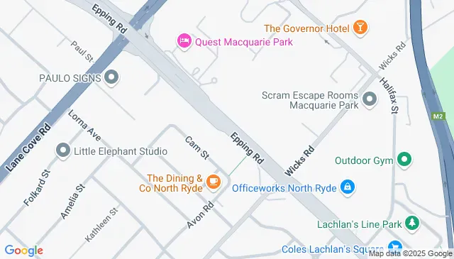 Lane Cove parking near Epping Road unit available now