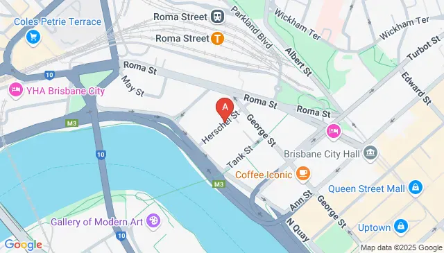 Brisbane CBD parking on Herschel Street is available