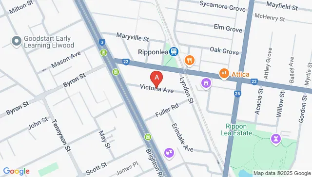 Ripponlea Station parking only minutes walk away today