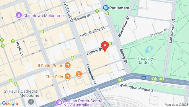 Collins Street parking space available in Melbourne VIC