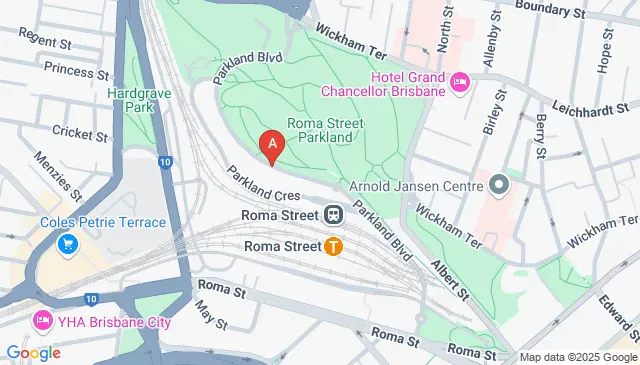 Brisbane City parking on Parkland Bvd great location